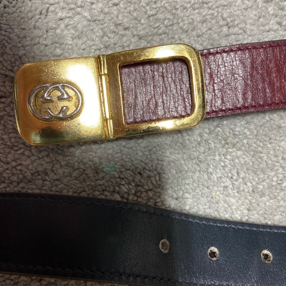 Vintage reversible gucci belt - Picture 1 of 3